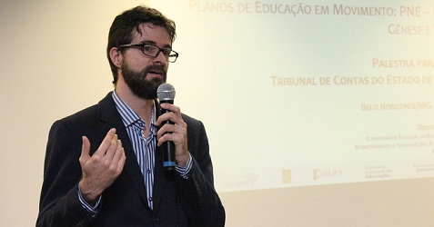 O analista educacional Diego Freitas (Foto Karina Coutinho)